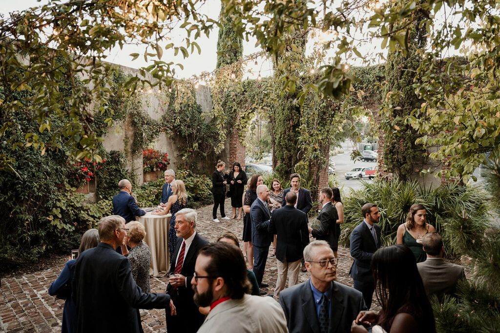Summerour Studio wedding reception cocktail hour