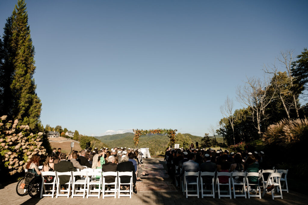 waterfall club wedding venue in North Georgia mountains