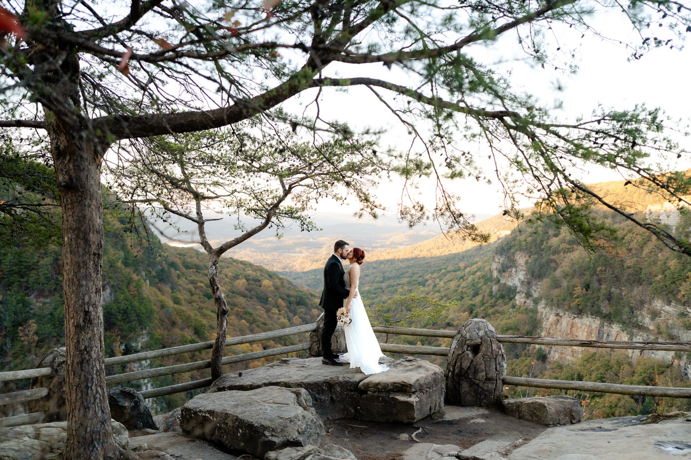 Georgia elopement at Cloudland Canyon