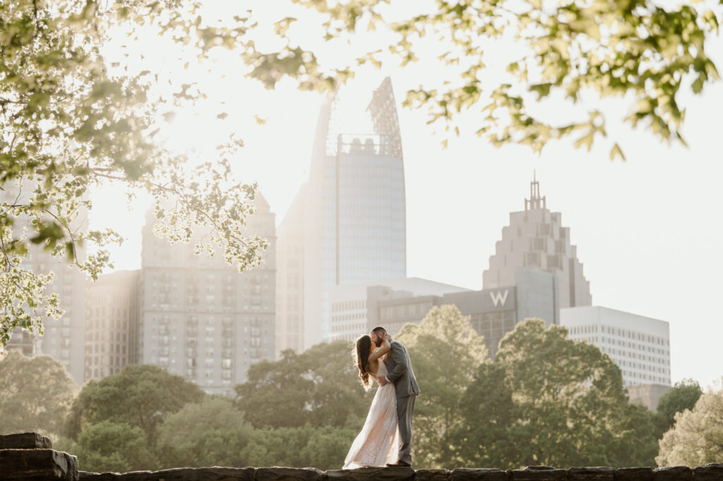 Piedmont Park Engagement Photos Atlanta