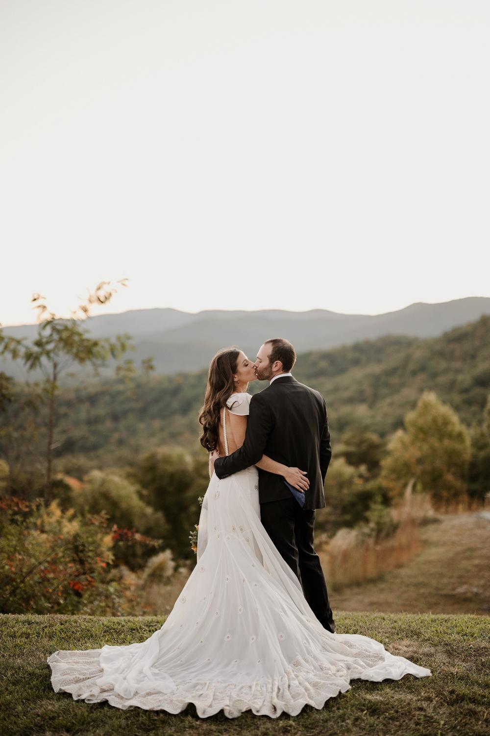 waterfall club wedding venue in North Georgia mountains